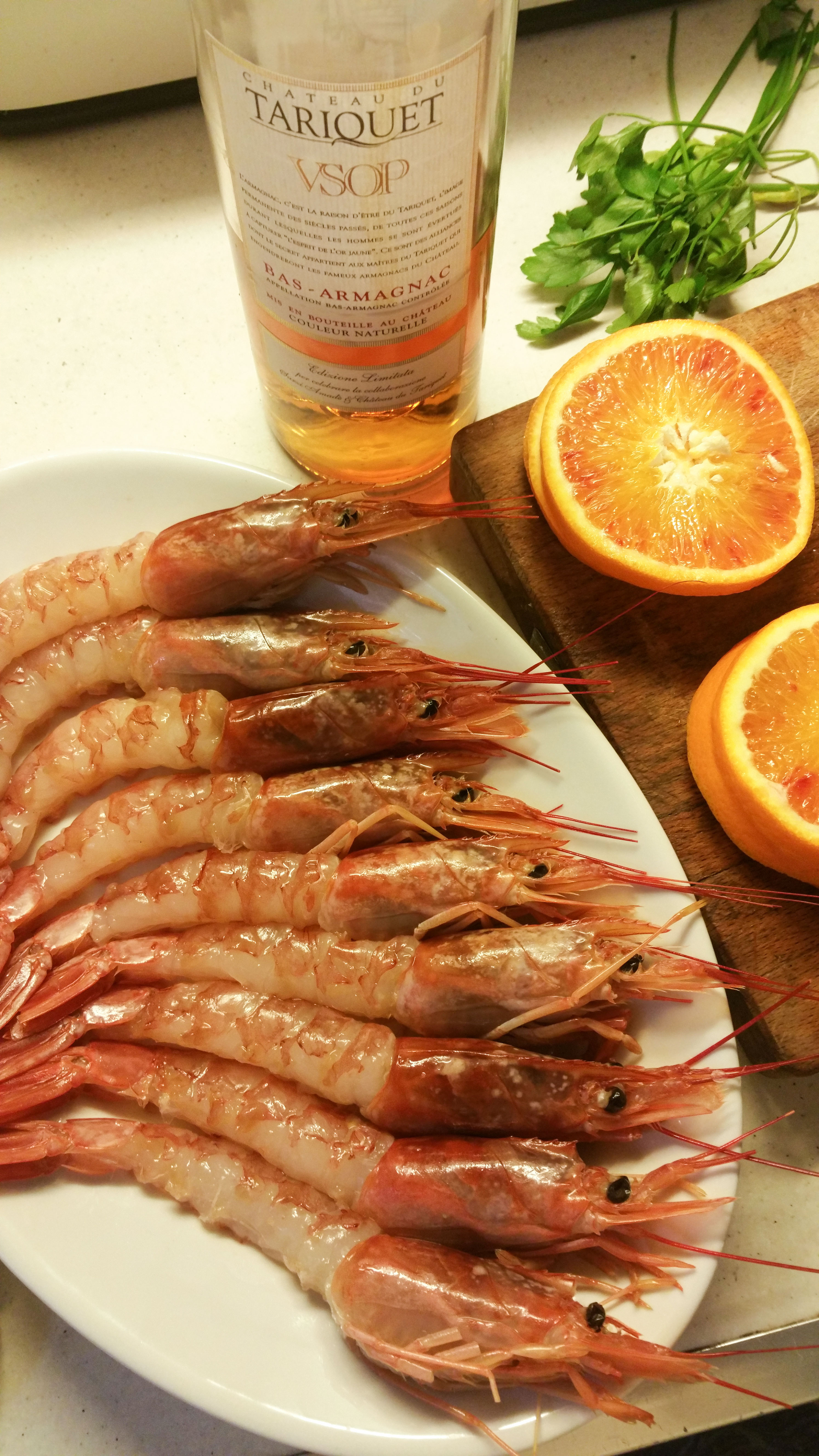 flambe prawns ingredients