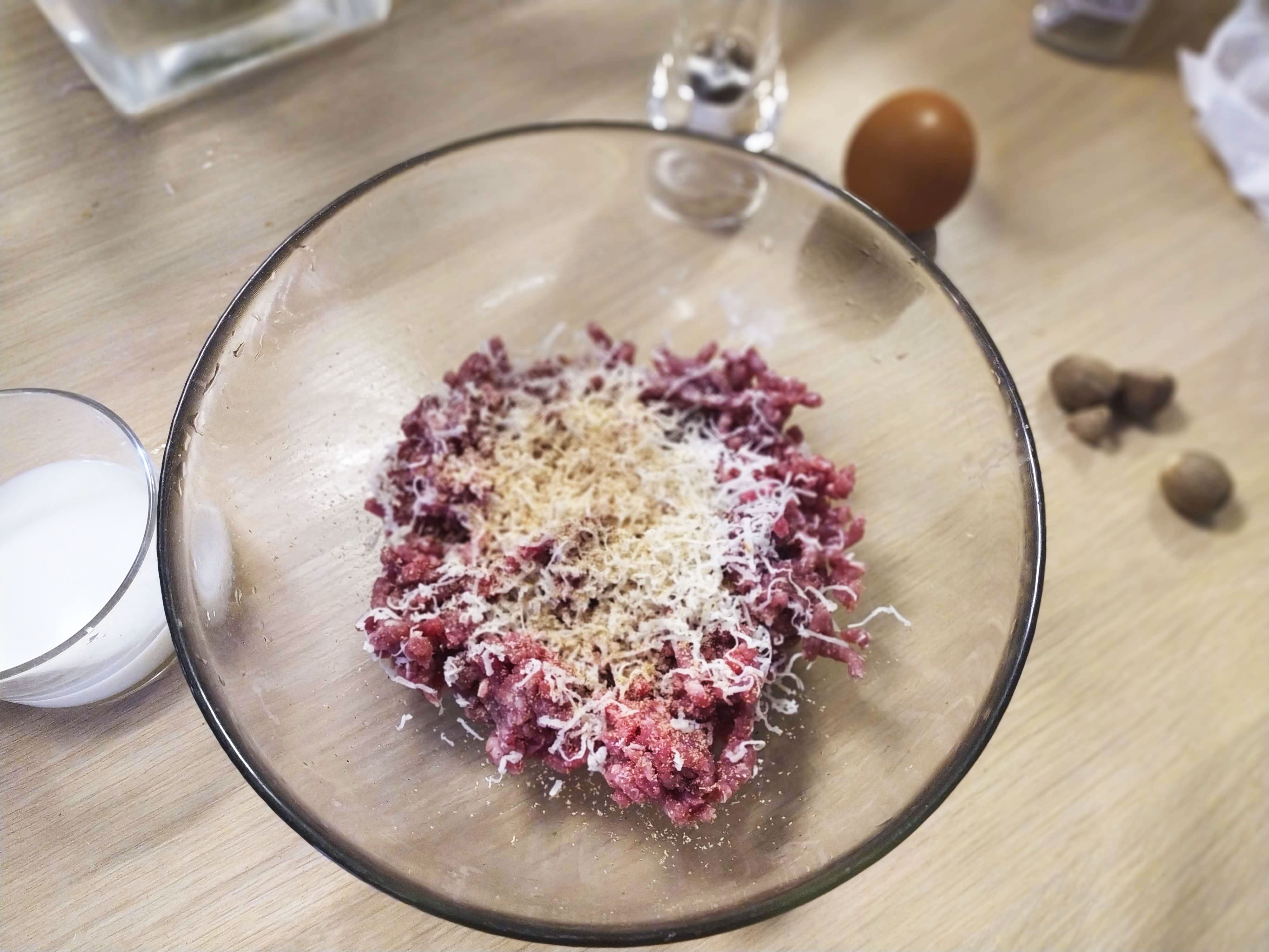 Making of meatball