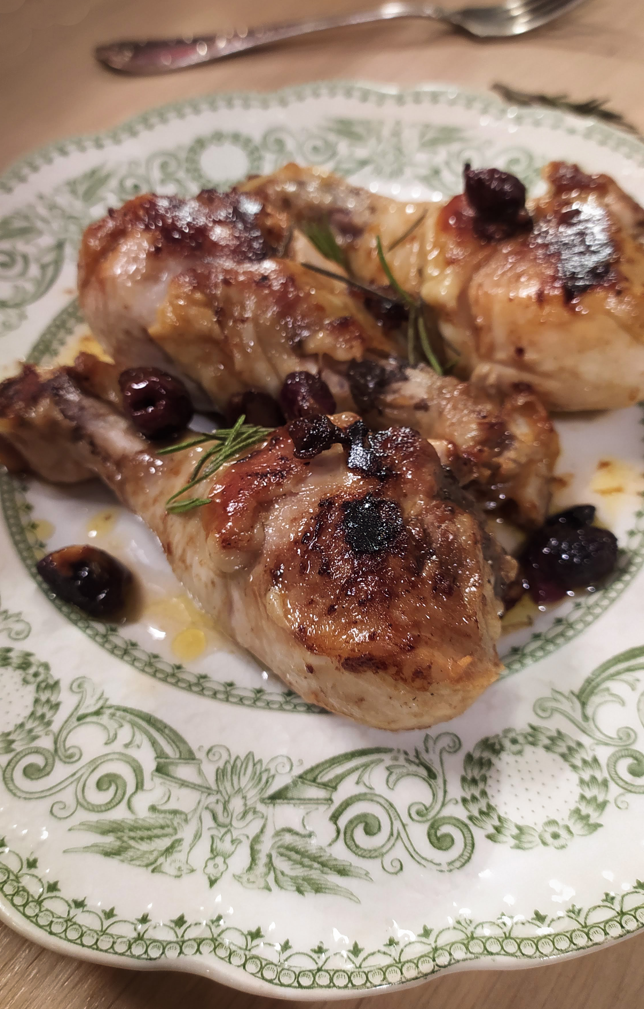 stir-fried chicken legs