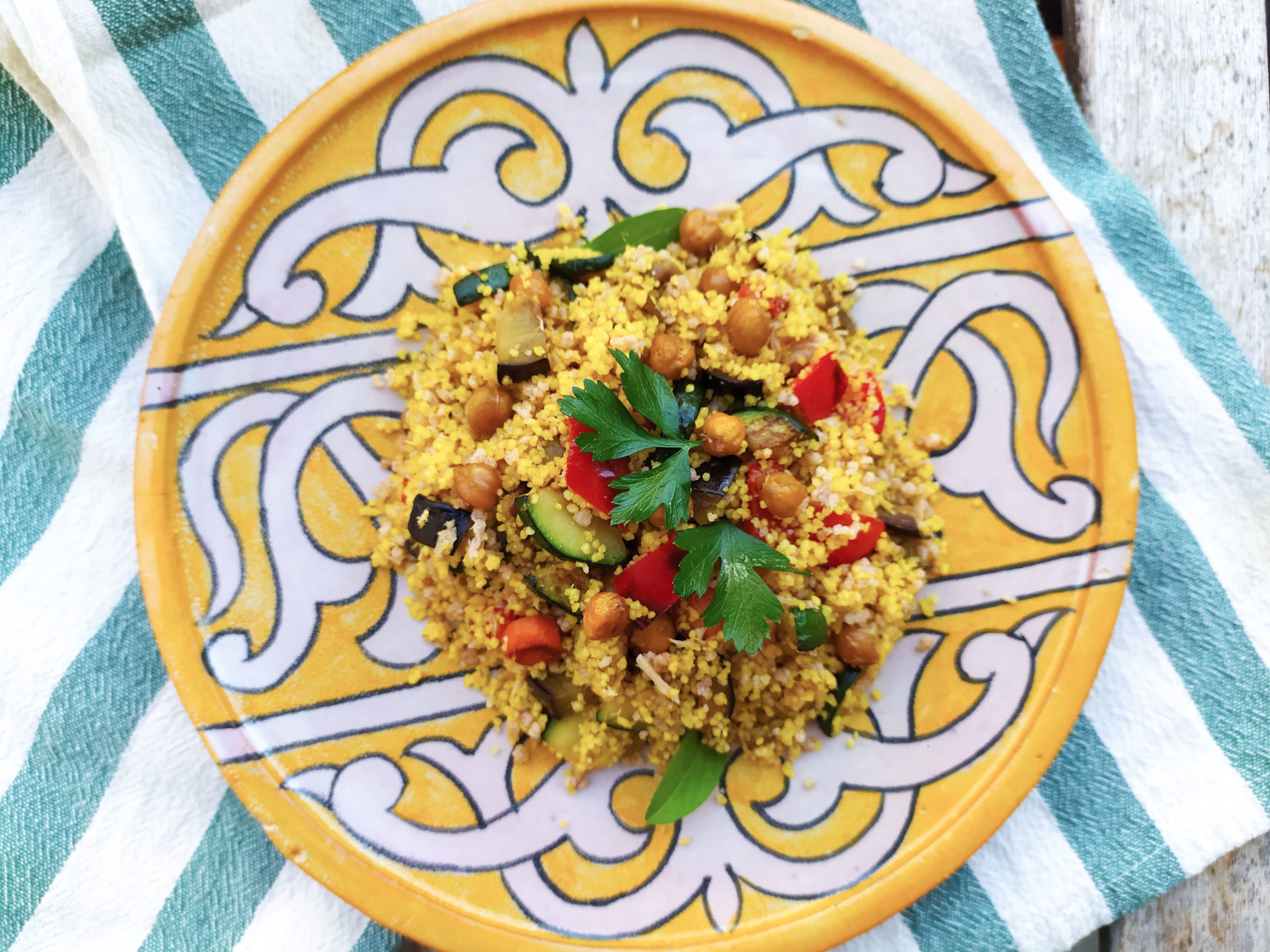 vegetable couscous salad