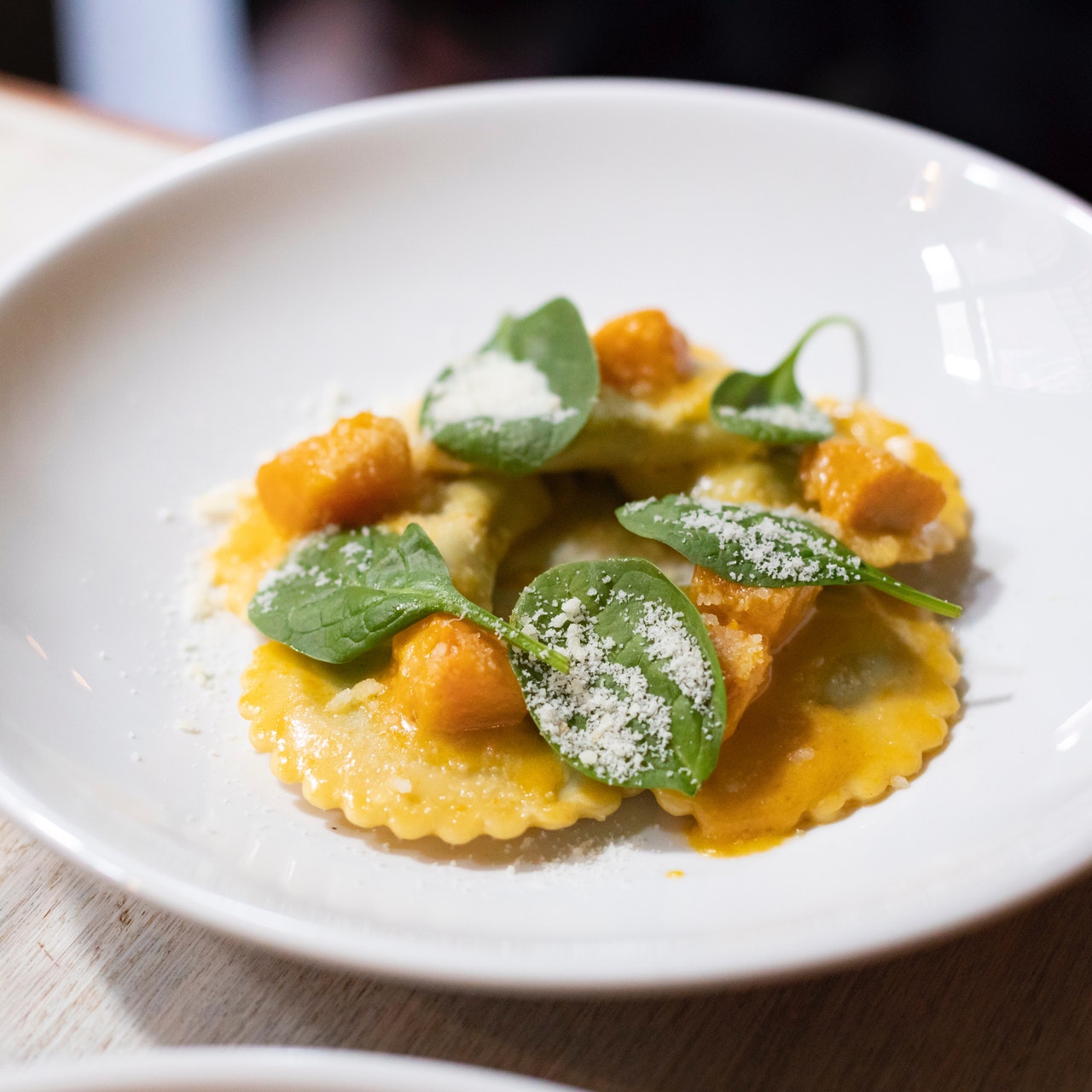 ravioli fillings with pumpkin and amaretto