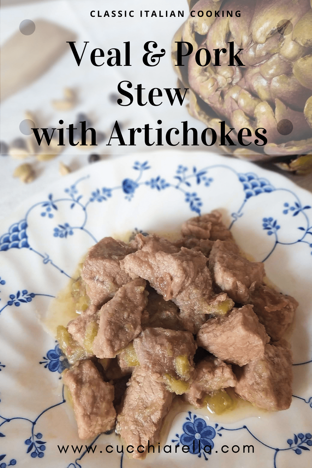 stew with artichokes pin