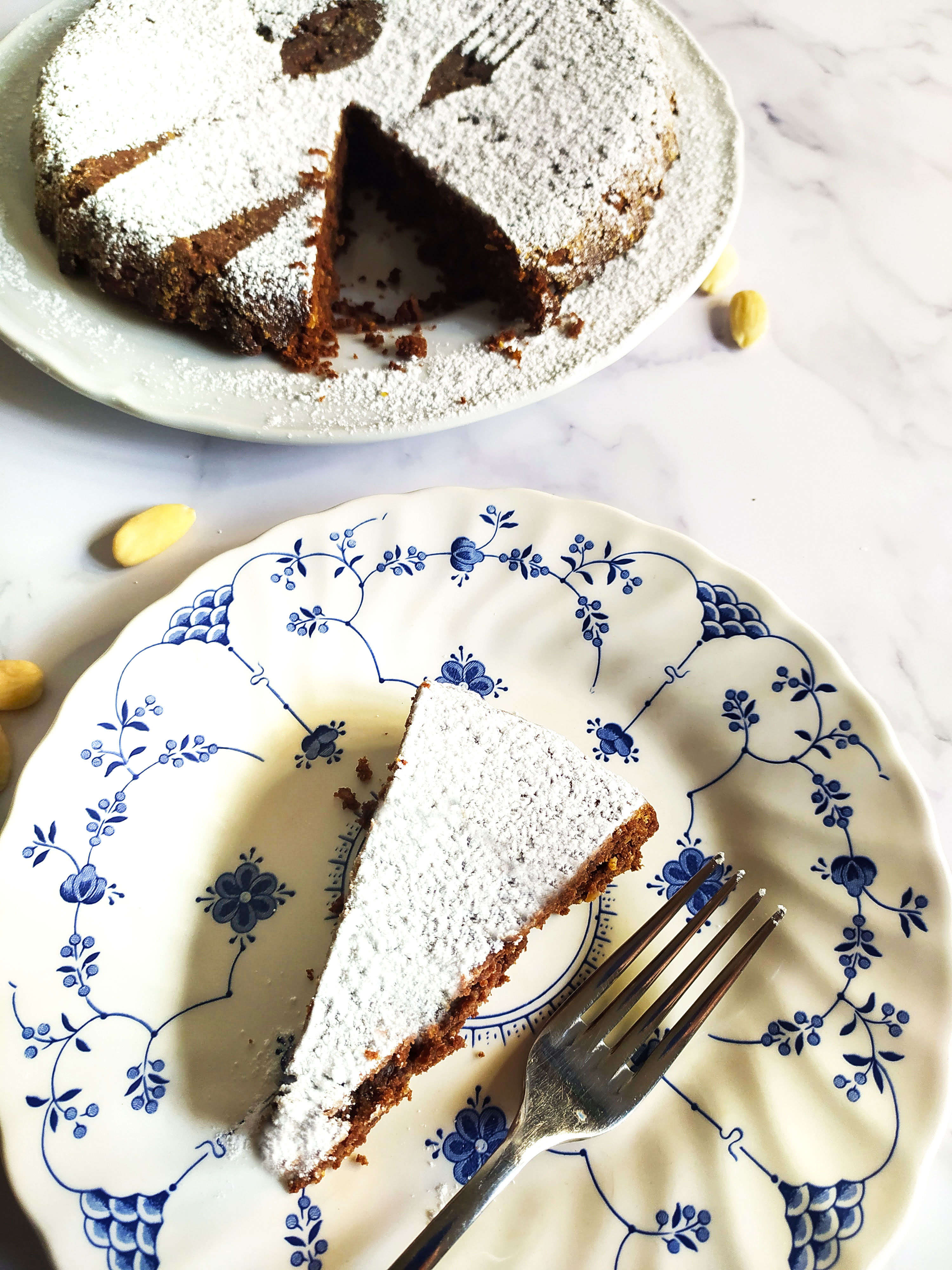flourless chocolate almond cake torta caprese